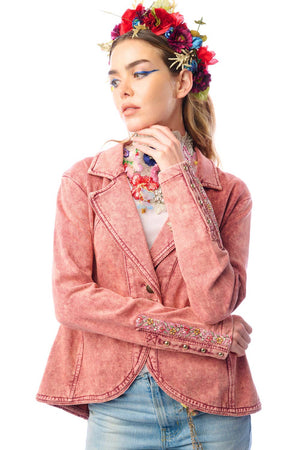Colonel Jacket: Mauve Wash / M