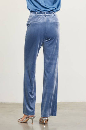 Velvet Straight Fit Pants