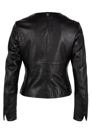 Diane CF Leather Jacket, Black