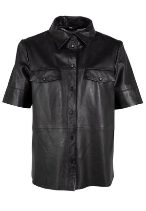 Lotta CF Leather T-Shirt