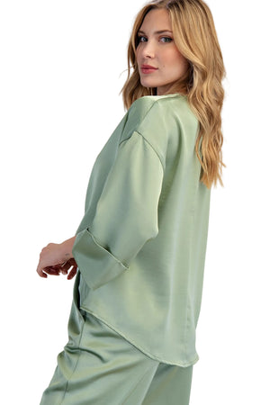 Wide Sleeve Blouse