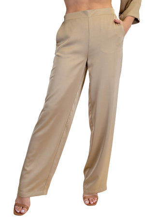 High-Waisted Wide Leg Pant