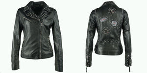 Wanderglueck RF Leather Jacket,  Black