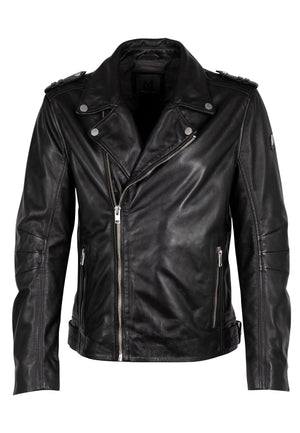 Rotys RF Leather Jacket, Black