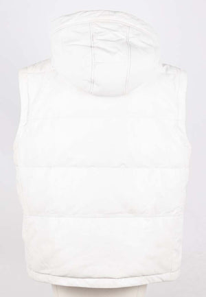 Eloisa OS Leather Jacket, White