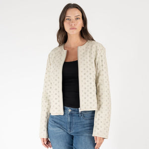 Hillary CF Leather Jacket