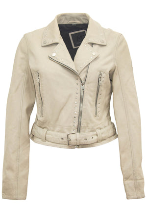 Maryn RF Leather Jacket
