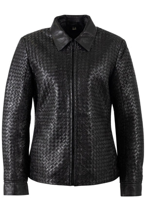 Emmi CF Leather Jacket, Black