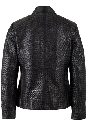 Emmi CF Leather Jacket, Black