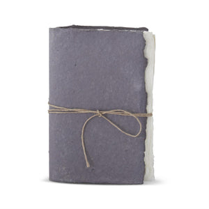 8 Inch Handcrafted Deckle Edge Thin Unlined Journal