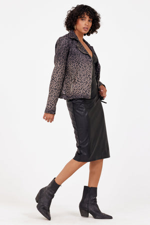 Vicki RF Leather Jacket
