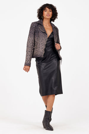 Vicki RF Leather Jacket