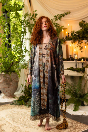 Theatre of Dreams Kimono  Deer/Forest