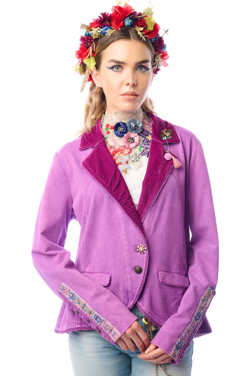 Colonel Jacket: Violet / S