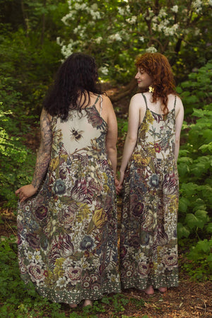 Love Grows Wild Bohéme Slip Dress With Bees: L/XL (fits approx. size 12-16)