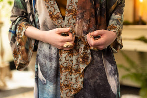 Theatre of Dreams Kimono  Deer/Forest
