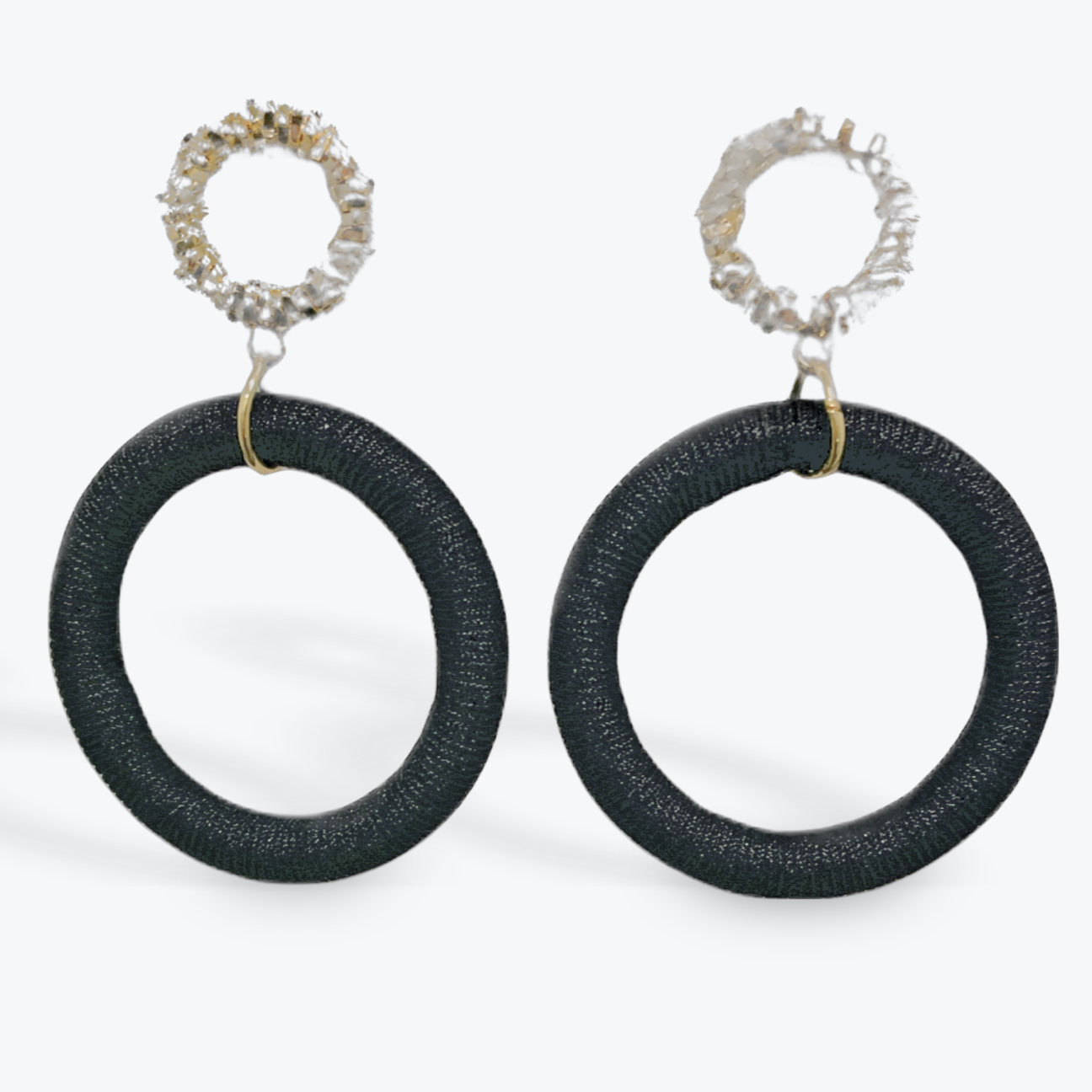Hoop Earring, Black