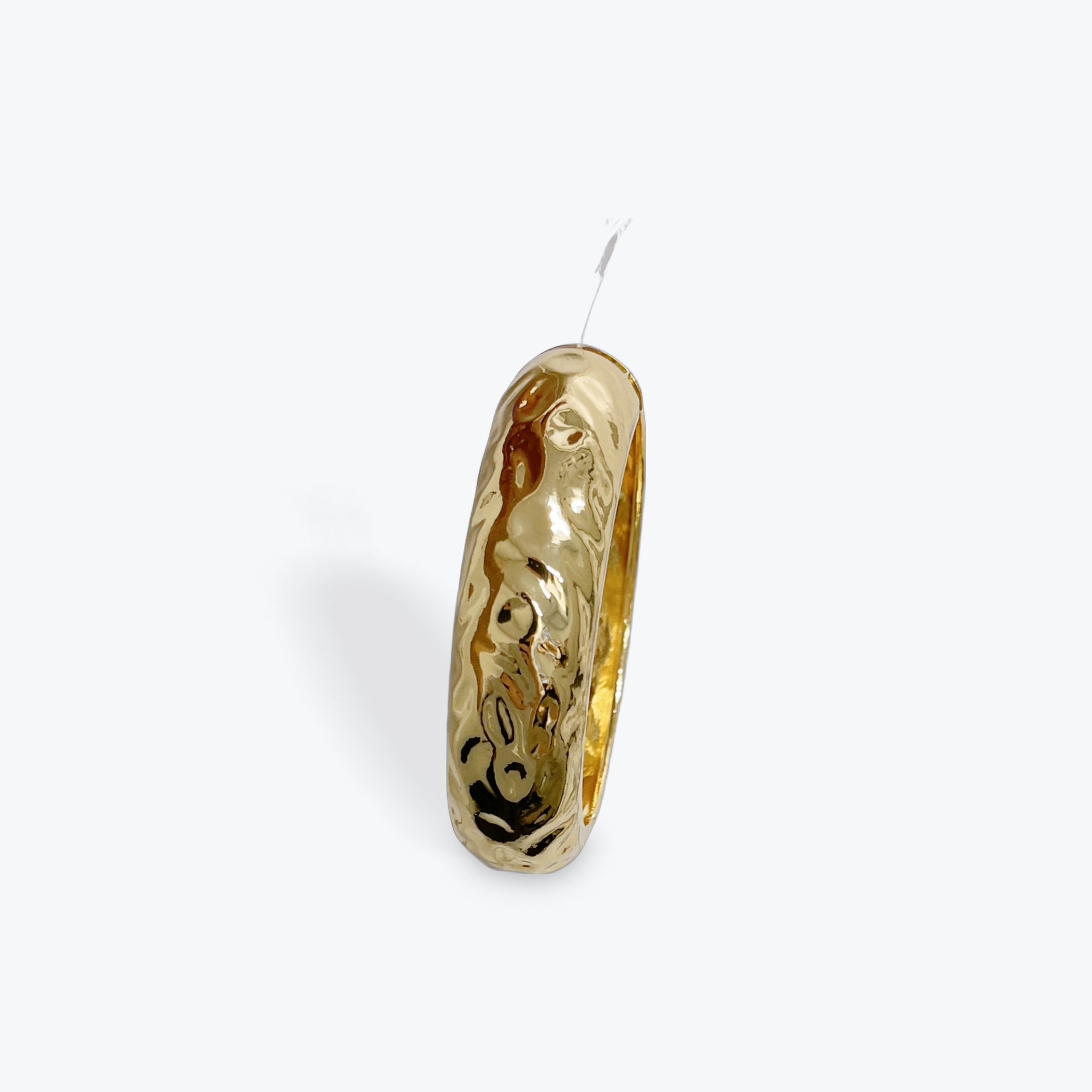 Hinged Bracelet: Gold