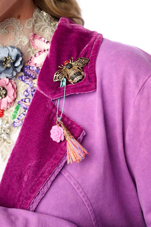 Colonel Jacket: Violet / M