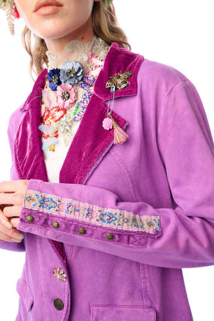 Colonel Jacket: Violet / M