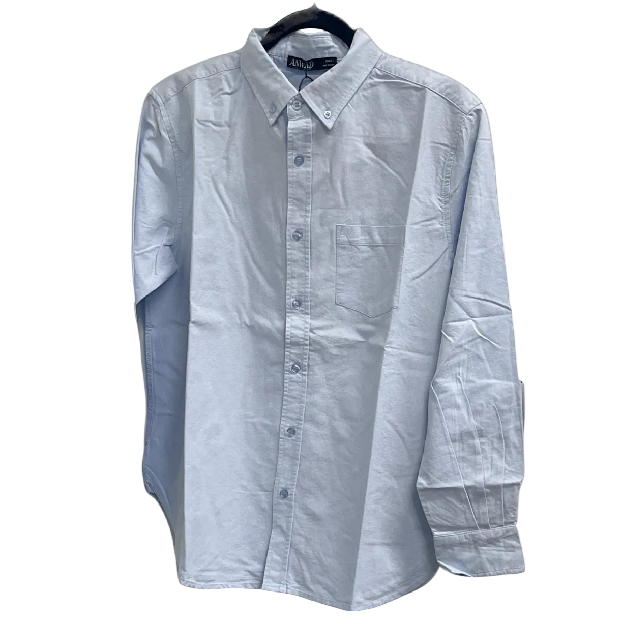 Full Length Button-Up Oxford Shirt