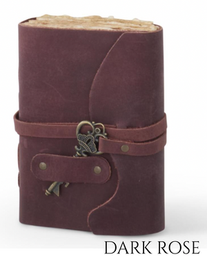 Antique Key 6 Inch Leather Handcrafted Unlined Journals
