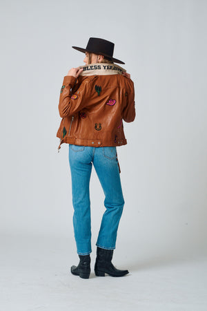 Nicole RF Leather Jacket