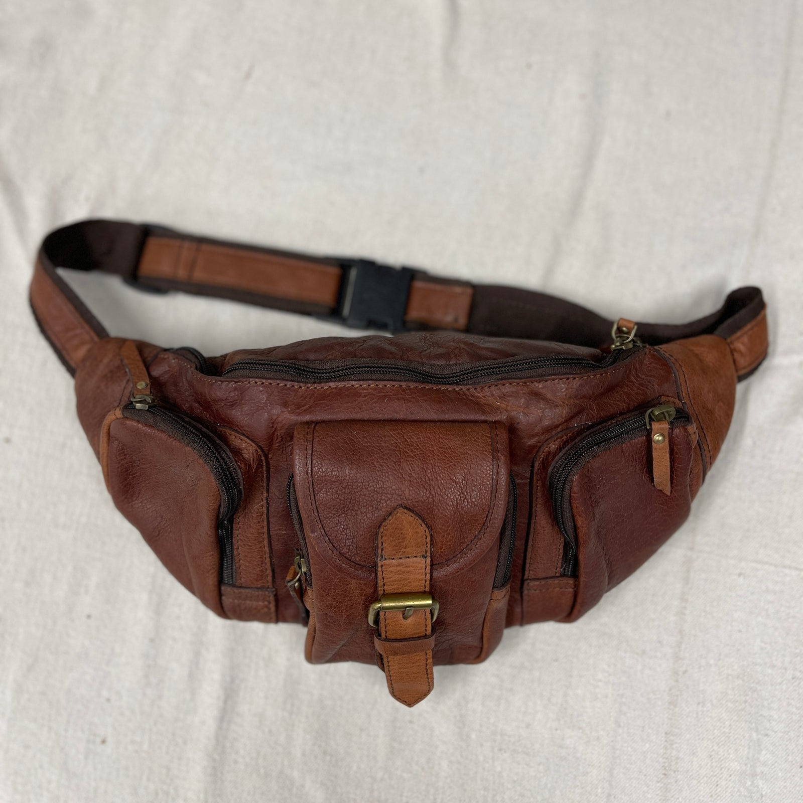 Genuine Leather Waist Bag