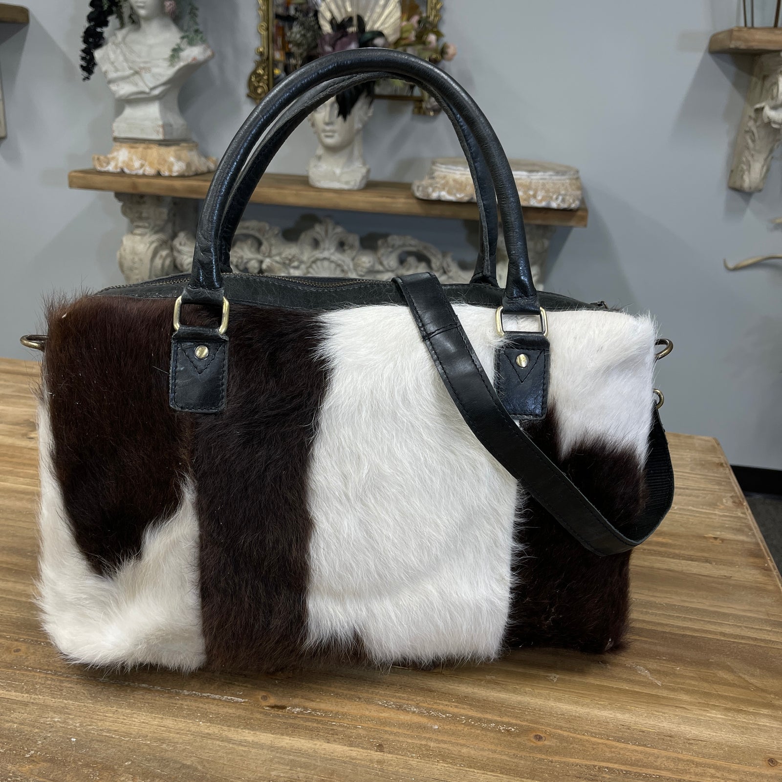 Cowhide Laptop Bag - 1