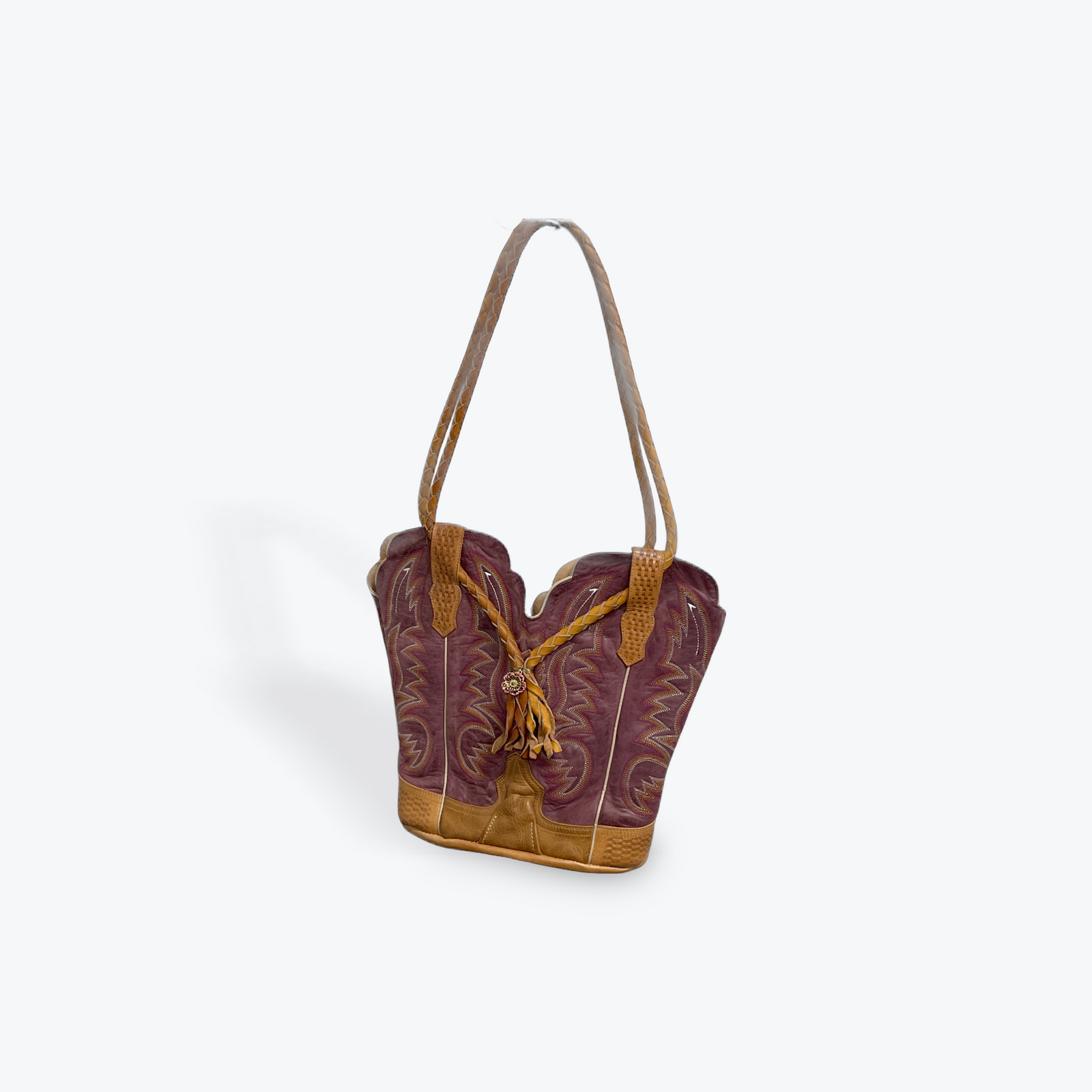 Repurposed Cowboy Boot Purse