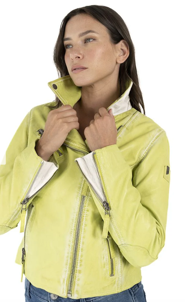 Lamb Skin Jacket, Limeaid
