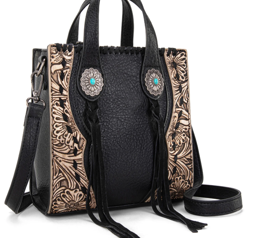 Western mini tote/crossbody
