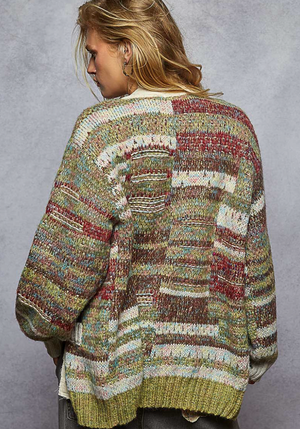MULTICOLOR CARDI