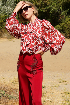 High-Waisted Dress Slacks