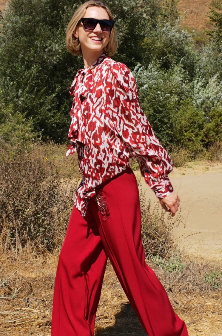 High-Waisted Dress Slacks