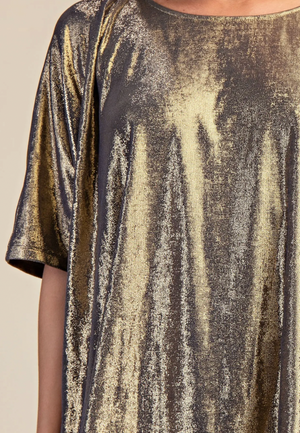 Round Neck Oversized Knit Top