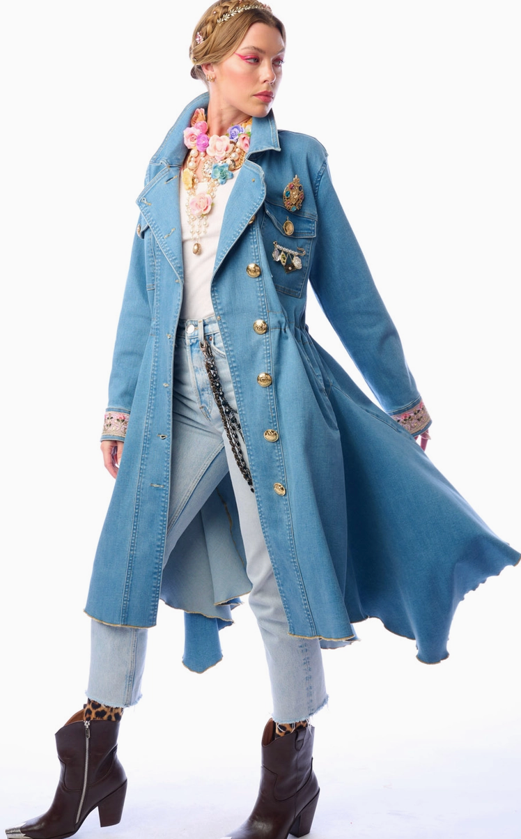 Monte Carlo Denim Coat 2025 CC