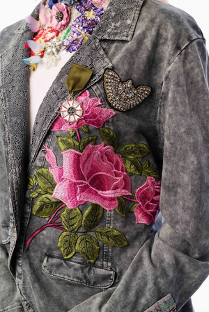 Colonel French Terry Knitted Blazer 2025 CC