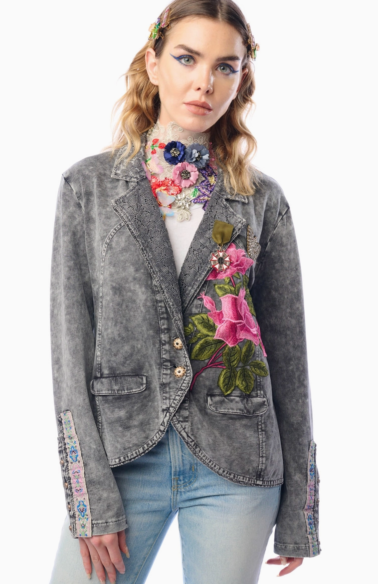 Colonel French Terry Knitted Blazer 2025 CC