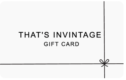THATS INVINTAGE GIFT CARD
