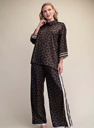 Horse Print Top