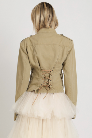 CUSTOM MILITARY SHORT JACKET