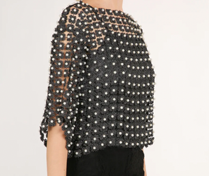 Pearl Beaded Top
