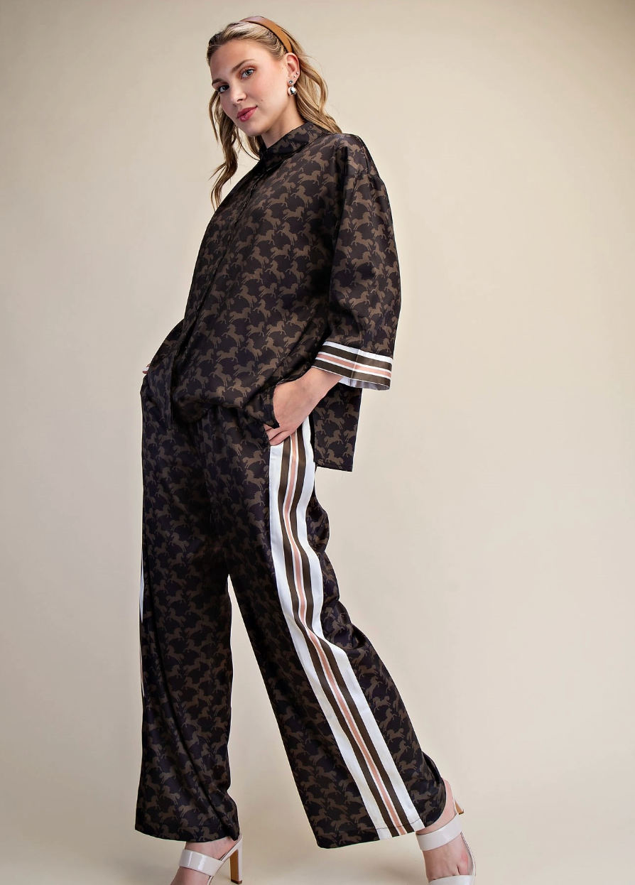 Horse Print Pant