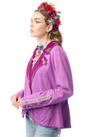 Colonel Jacket: Violet / XL