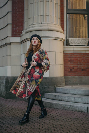 Friendship Love & Truth Opera Duster Kimono Robe: Classic