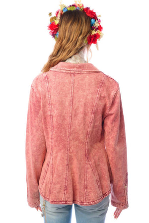 Colonel Jacket: Mauve Wash / XL
