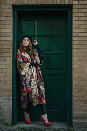 Friendship Love & Truth Opera Duster Kimono Robe: Classic