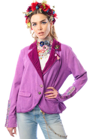 Colonel Jacket: Violet / XL