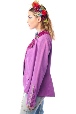 Colonel Jacket: Violet / XL